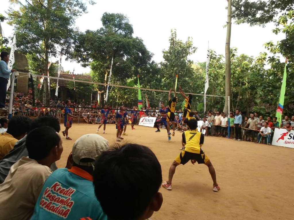 Salah satu turnamen bola voli yang didukung Sukun Spirit of Sport