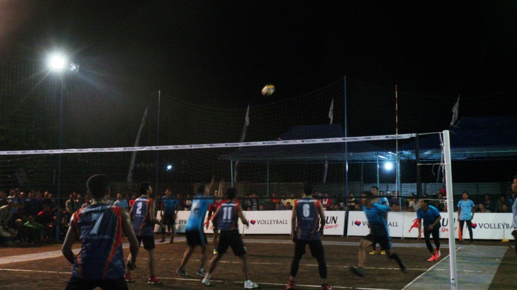 Pertandingan antara Bintaraya melawan Perkasa Sakti dalam Sukun Bontaraya Cup 2016. (PR Sukun)