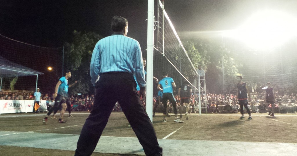 Pertandingan antara Badak Kudus melawan Bintaraya berlangsung sengit.