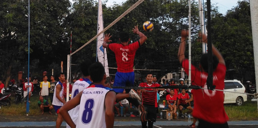 Tim Sukun saat berlaga di Bupati Cup Kudus. Kali ini, Sukun Porvit tengah mengincar gelar juara di Kapolres Cup Grobogan